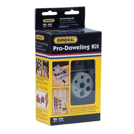 General Tools General 4 in. Doweling Jig with Bit Stop 4 in. 1 pc 840